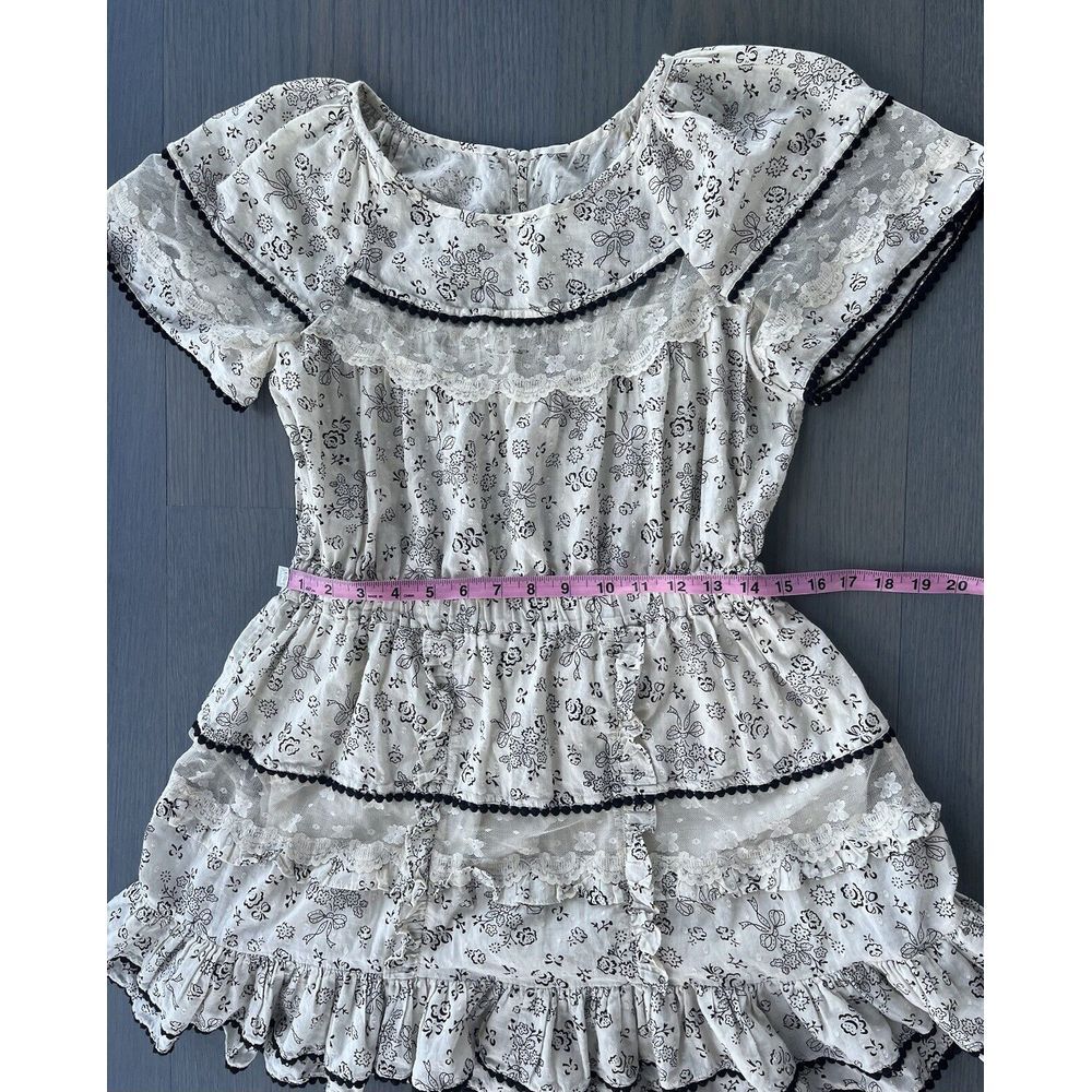 LoveShackFancy‎ Karen Dress In Sweet cream - Picture 5 of 8
